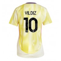 Maglia Calcio Juventus Kenan Yildiz #10 Seconda Divisa Donna 2024-25 Manica Corta